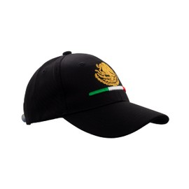 Mexico Hats for Men Hecho en Mexico Eagle Gorras De Mexico Embroidered Cap (Snap Back, Shield Escudo)