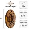 Project Genius Project Genius Grecian Computer Mechanical Math Puzzle, Wooden