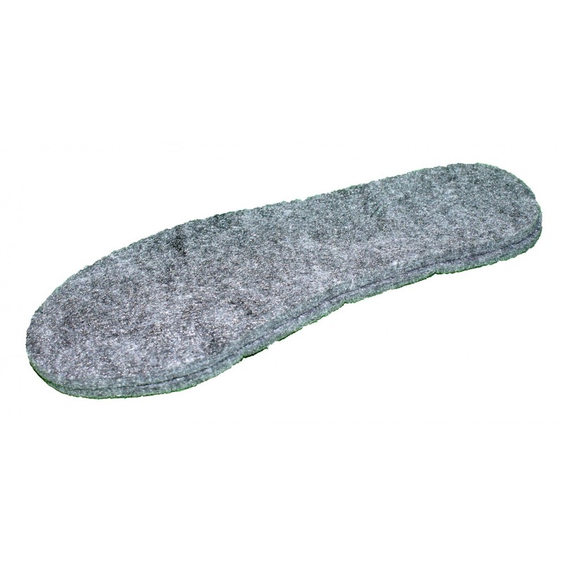 pbezler Felt Insoles, gray