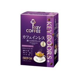 White Day Key Dors+ Drip On Caffeinated Deep Rich Blend, 0.3 oz (7.5 g) x 5 Cups x 5 Boxes