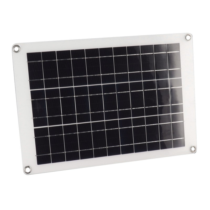 20W Polycrystalline Solar Panel Kit Flexible Photovoltaic Charging Panel with