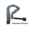 QCAA Extra Heavy Storm Door Chain Check, 25-1/2" Length, Solid