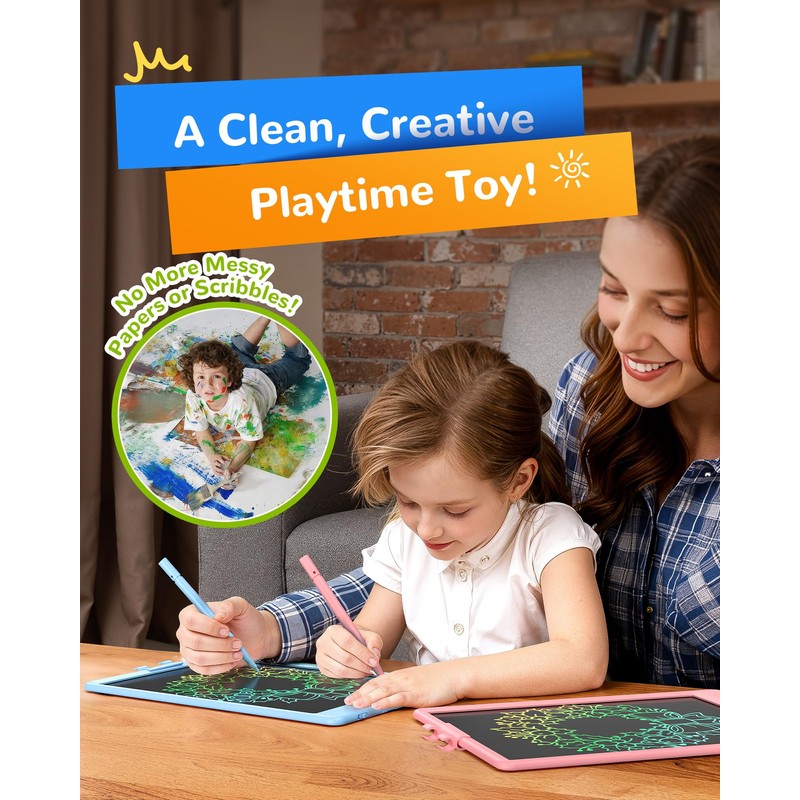 KOKODI LCD Writing Tablet, Gifts for 3 Years Old Boys