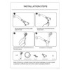 10-Function High Pressure Handheld Shower Head with Filter Built-in Pause