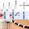ELII 328Pcs Cable Management Kit, 8 Magnetic Cable Holder,69Adhesive Cable