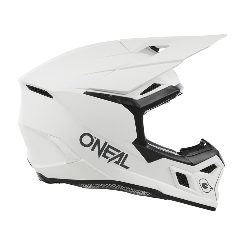 O'Neal 3 SRS Adult Helmet Solid White XX-Large
