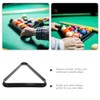 Yardwe Mini Triangle Pool Rack Billiard Ball Triangle Rack Diamond