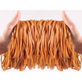 Elastic Bands 65 Pcs Thick Rubber Bands 200 * 4mm Strong Strechable Natural Elastic Bands Heavy Duty Wide Rubber Bands for Home Office School Supplies