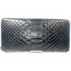 GUODI TK-AB20LW3 Long Wallet, Round Zipper, Card Case, Diamond Python