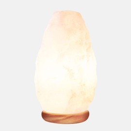 Himalayan Glow Natural White Salt Lamp, Crystal Salt Lamp Night Light, 6-8 LBS