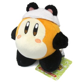 San-Ei Kirby - Waddle Dee Panda 5" Plushie NEW (San-Ei 1633) Kabi All Star Collection