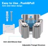 Hejo 304 Stainless Steel Broom Holder Wall Mounted, Heavy Duty