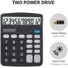 EooCoo Basic Standard Calculator 12 Digit Desktop Calculator with Large