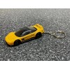 Unbranded Acura NSX Yellow Keychain Hot Wheels Matchbox 1990