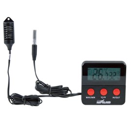 Digital Thermo/Hygrometer with Remote Sensor - for precise monitoring of the temperature and air hum
