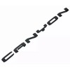 GMC 1PC Gloss Black Rear Tailgate Canyon Emblems Badge 2023-2025
