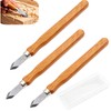 3 Pack Woodworking Marking Knife with Storage Box