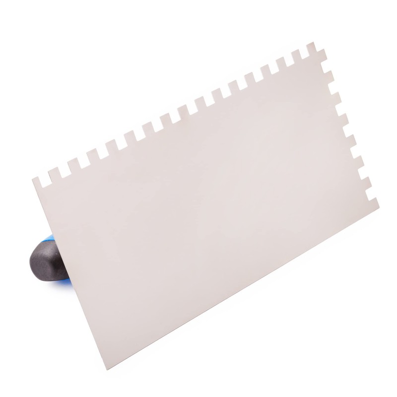 Mivos Toothed Smoothing Trowel 8 x 8 mm - Stainless