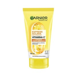Gel limpiador facial Garnier skin active express aclara efecto hidratante 150 g