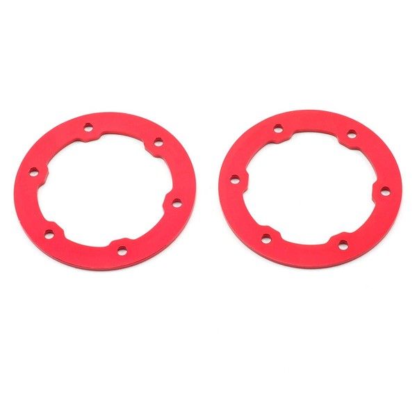 ST Racing Concepts STP6236R Aluminum Light Weight Bead Lock Rings for The Traxxas Pro Slash and Slayer Epic Rims (1 Pair), Fiery Red