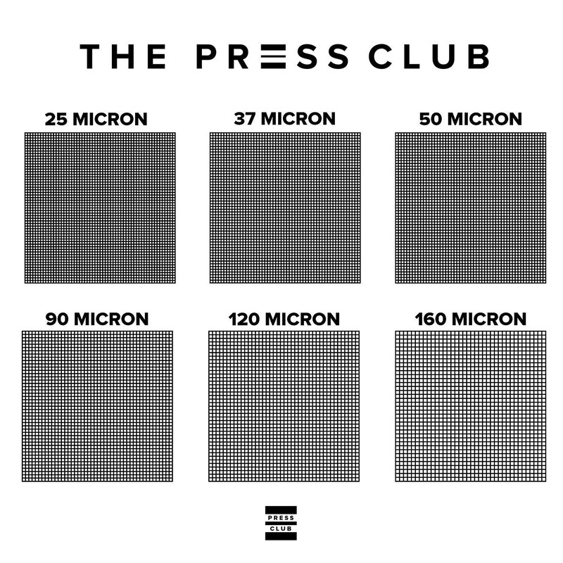 160 Micron 3" x 6" Premium Nylon Tea Filter Press