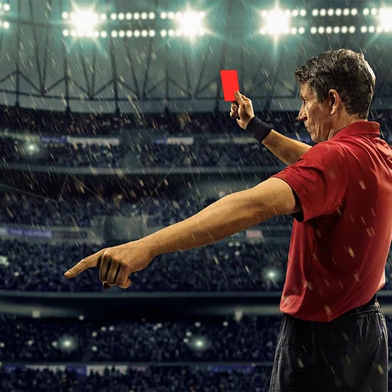 Anwangda Referee Card Set, Football Referee Red and Yellow Cards