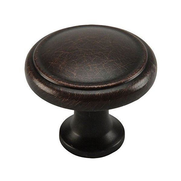 Cosmas 5982ORB Oil Rubbed Bronze Cabinet Hardware Round Knob -