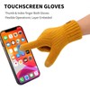 Women's Winter Warm Thermal Touch Screen Gloves Women Soft Cable