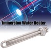 Immersion Water Heater Stainless Steel 1"NPT Thread Portable Quick Heating