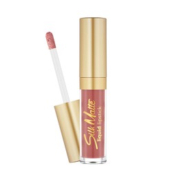 Flormar Silk Matte Liquid Lipstick, Highly Pigmented Long-Lasting Matte Lip Colour with Cupuaçu & Baobab Oil, Shade 010 Tender Terra