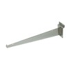 Only Hangers Shelf Brackets for Slatwall, 12", Chrome (Pack of