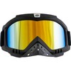 Birdz Eyewear Toucan Motorcycle ATV Ski Padded Goggles with Detachable