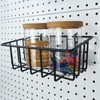 G.CORE Pegboard Bins Baskets Organizer with Peg Board Hooks Cups