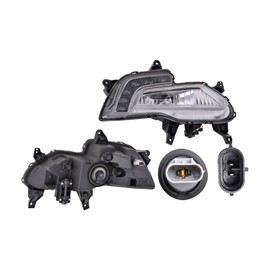 TONG YANG Faro Para Niebla Delantero Derecho Compatible con HYUNDAI GRAND I10 2018-2020