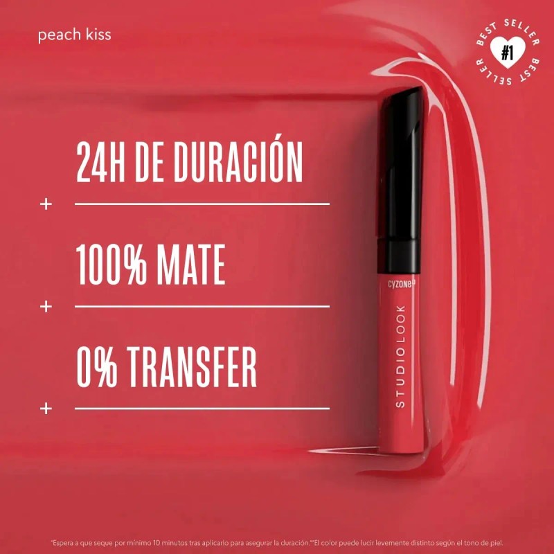 Labial Mate Indelebles Studio Look Cyzone No Transfiere