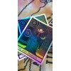Magic Rose Bunnie High Priestess Tarot Card Holographic Sticker
