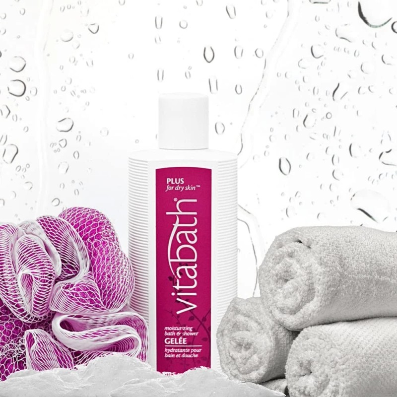 Vitabath Luxury Foaming Moisturizer 10.5Oz Floral Scent Skin Cleanser For