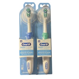 Oral-B Deep CleanPower Toothbrush - 2 Pack (Color May Vary)