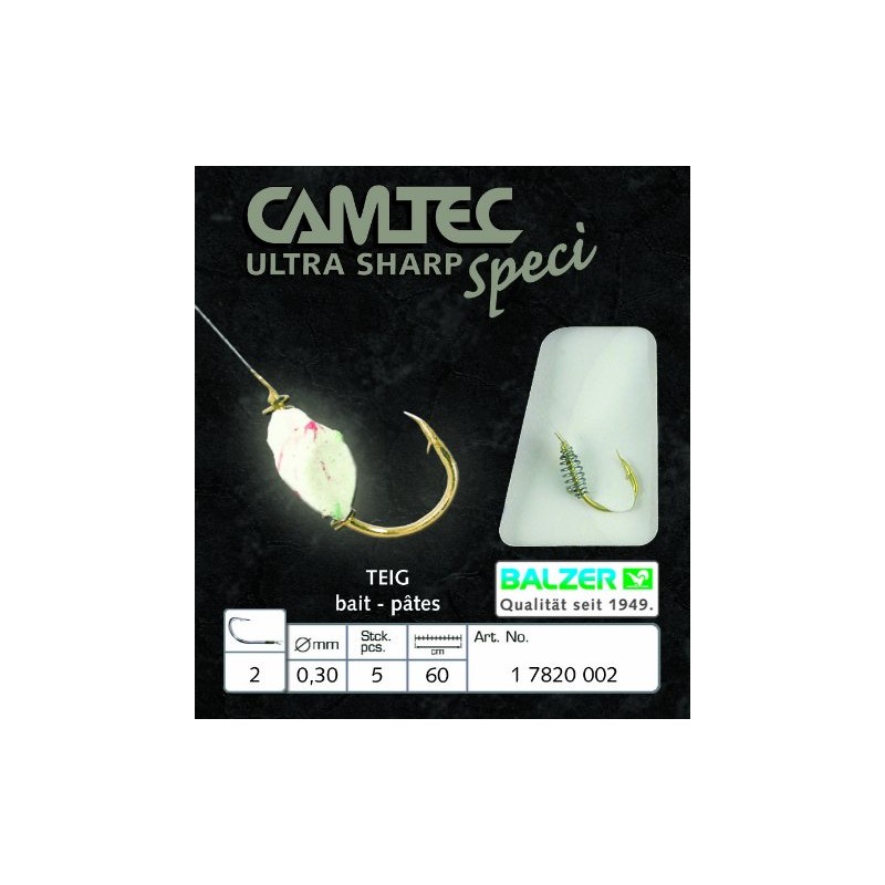 BALZER Camtec Spezi Hook Dough Size 6