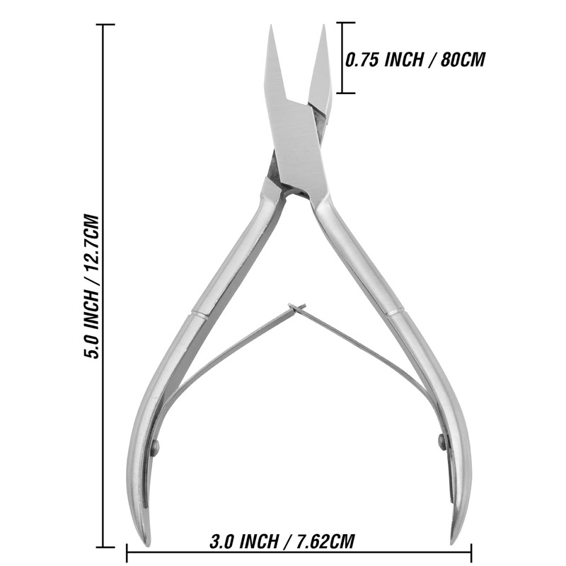 INGROWN Toe Nail Clippers Nippers Cutters Flame Point Podiatry Instrument
