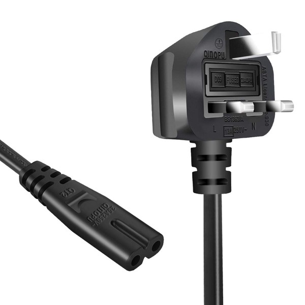 EXTRASTAR 13A Fused Power Cable with Switch, Unterminated Bare Raw