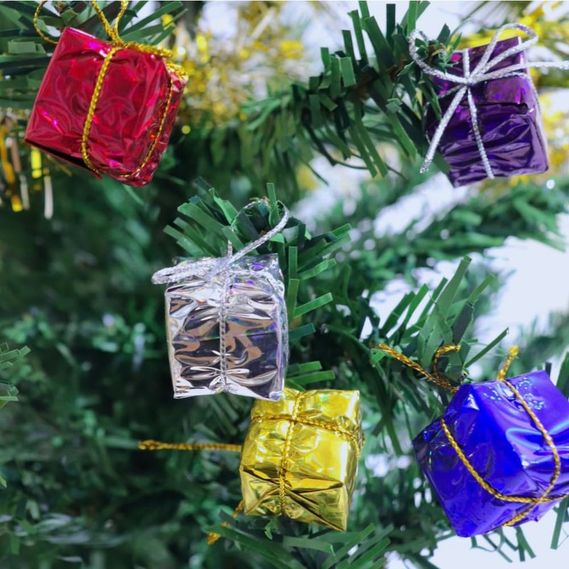 Pack of 24 Decorative Gift Packs Christmas Small Miniature Gift