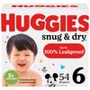 Huggies Size 6 Diapers, Snug & Dry Baby Diapers, Size