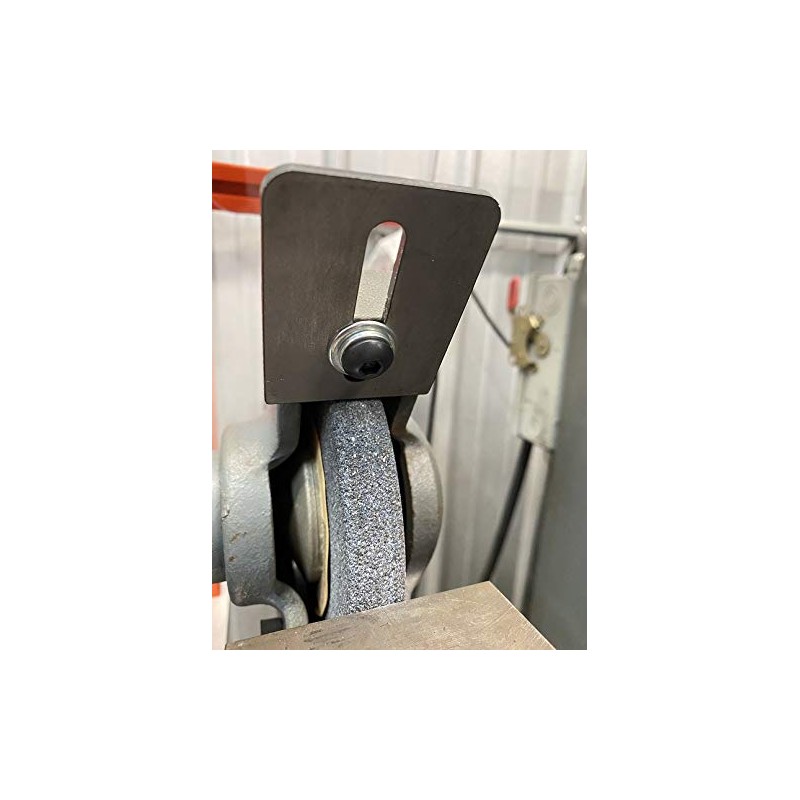 Baldor Grinder Tongue Guard (Plain Stainless Steel), 6-8" Baldor Grinders,