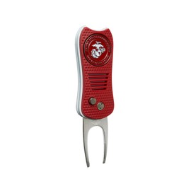 J and M Golf USMC Military SwitchFix Divot Repair Tool