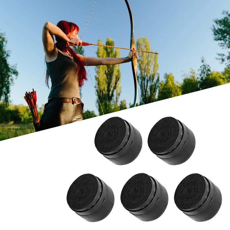 VBESTLIFE Bow Grip Tape,5PCS Bow Riser Handle Grip Tape Sweat
