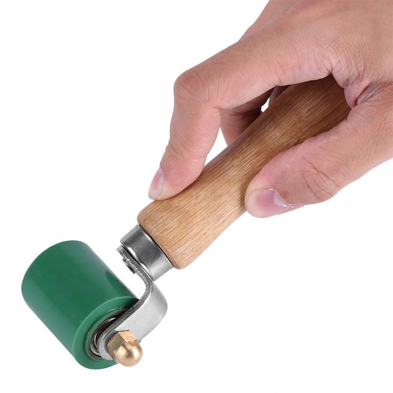 Fdit 40mm Silicone Hand Pressure Roller High Temperature Resistant Seam