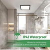 20 Inch Large LED Flush Mount Ceiling Light,50W 5000LM, 3000K/4000K/6000K