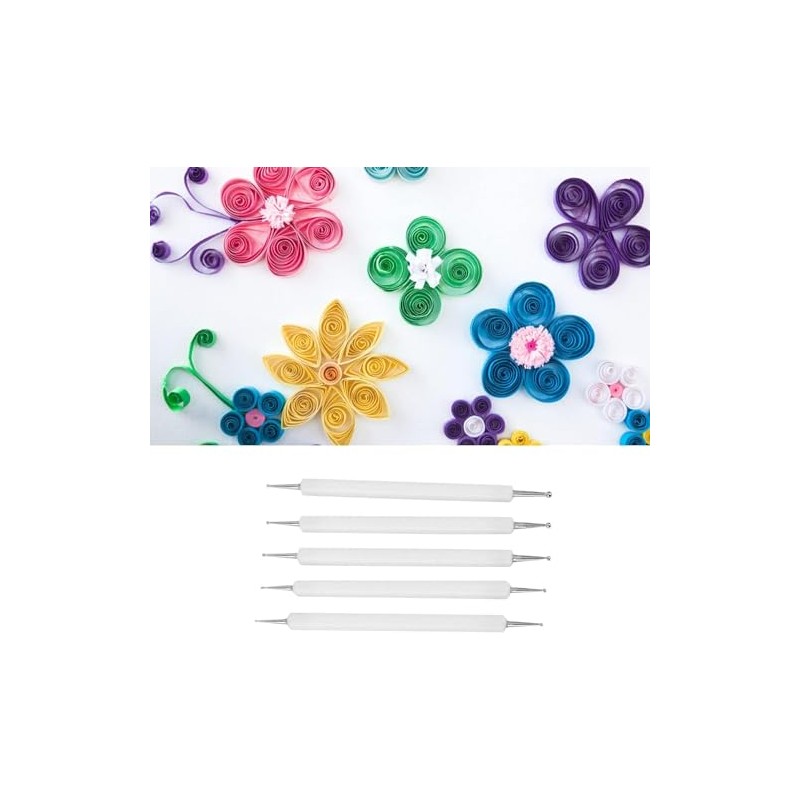 5 PCS Clay Tools, Embossing Tool Set, Embossing Stylus Set