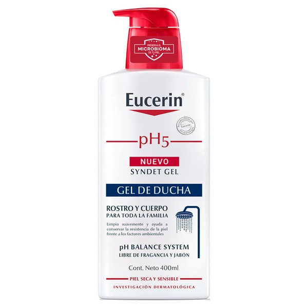 Eucerin pH5 Syndet Gel piel sensible 400ml
